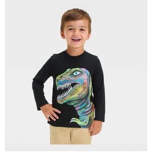 Cat & Jack Boys Dinosaur Long Sleeve Size 3T